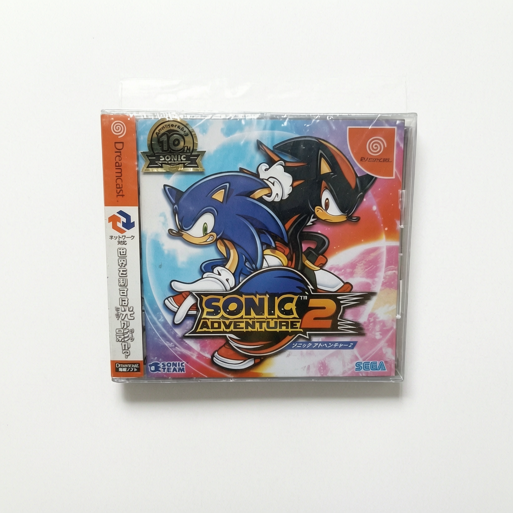 Sonic Aventure 2 Dreamcast Version Japonaise neuf sous blister
