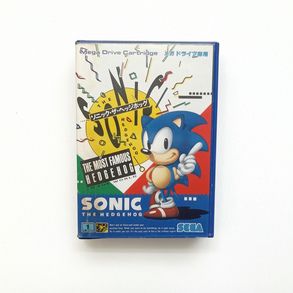 Sonic Hedgehog Mega Drive Version Japonaise