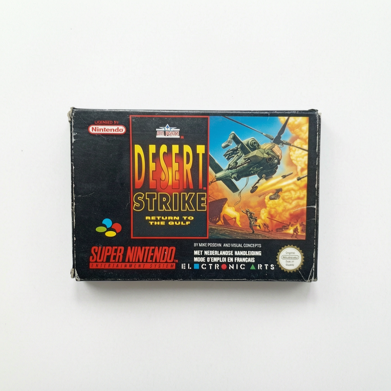 Desert Strike Super Nintendo (SNES)