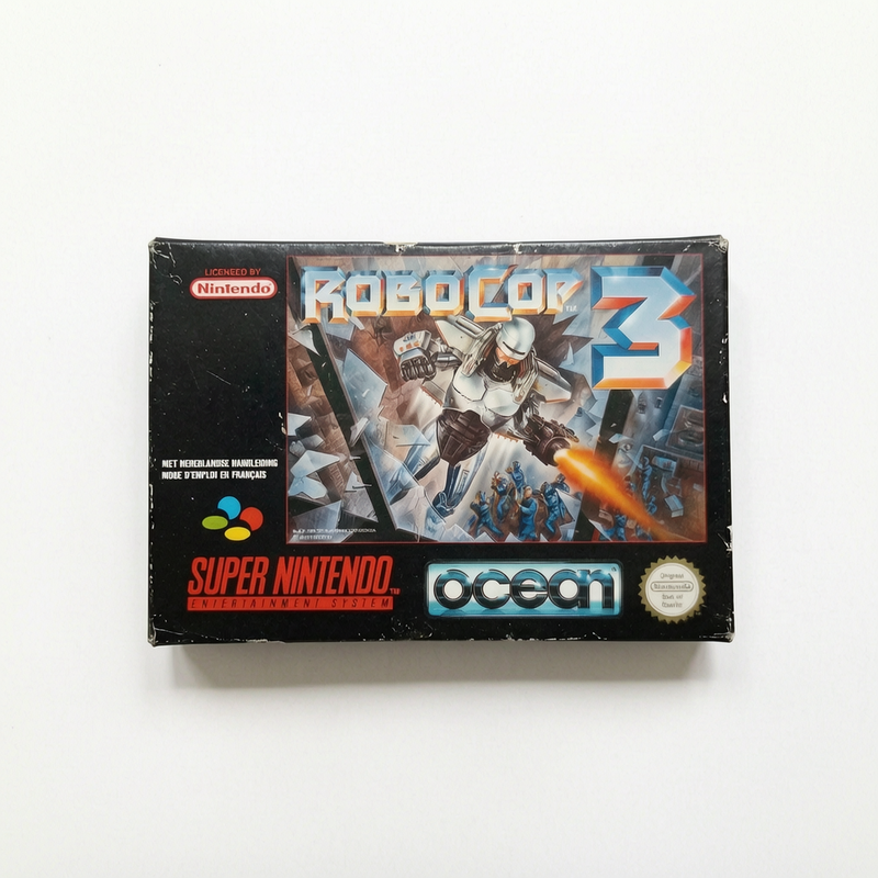 Robocop 3 Nintendo super nintendo SNES (boite fausse)