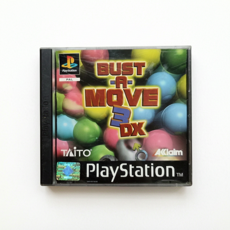 Bust a move 3DX playstation 1 (PS1)