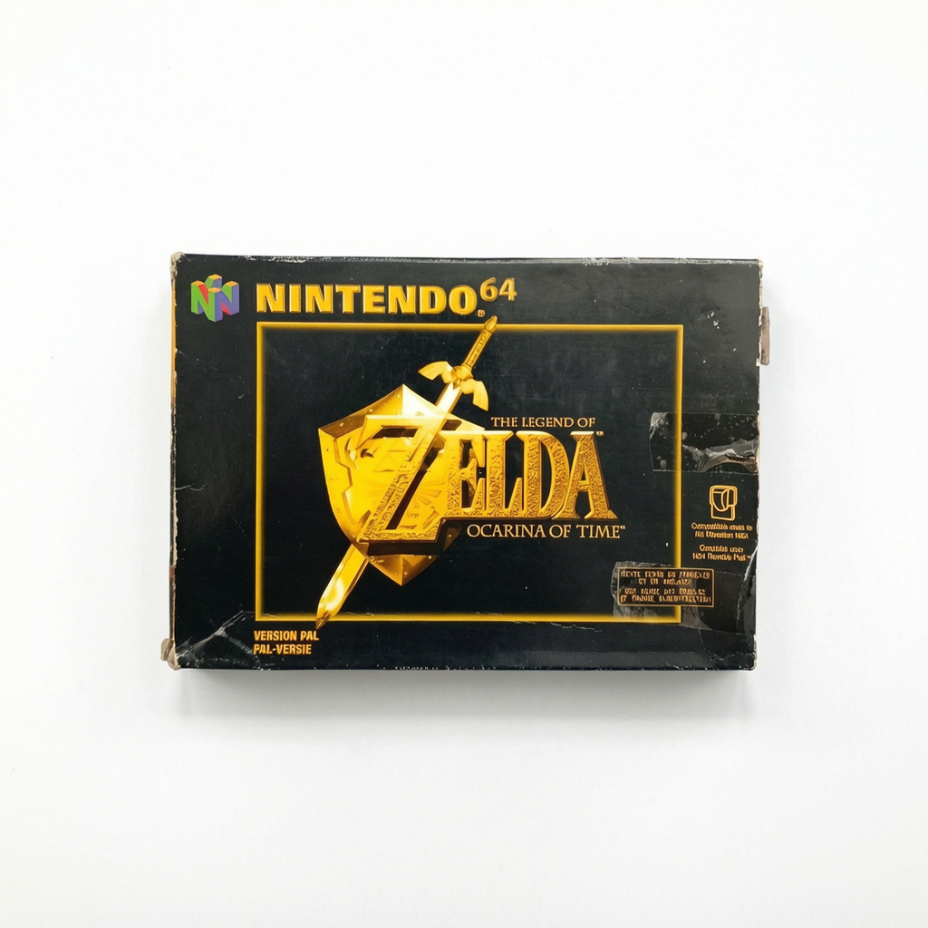Zelda Ocarina of Time Nintendo 64 (N64) boite seule avec notice