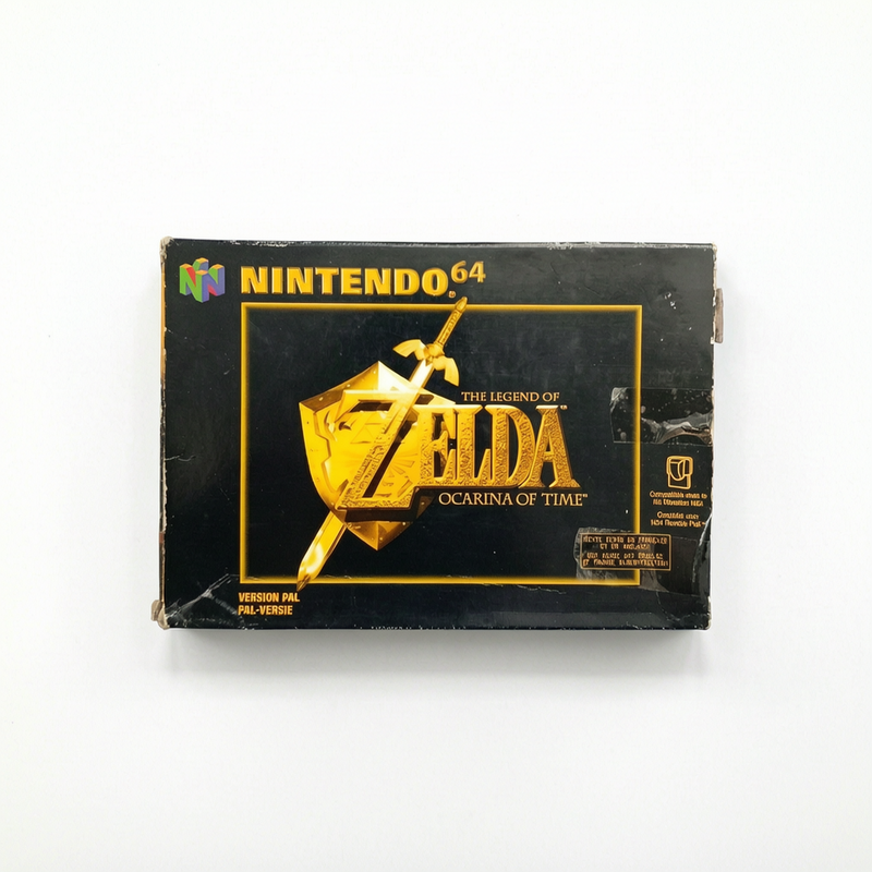 Zelda Ocarina of Time Nintendo 64 (N64) boite seule avec notice