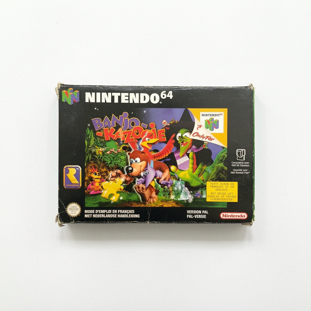 Banjo-kazooie Nintendo 64 (N64) en boite FRA
