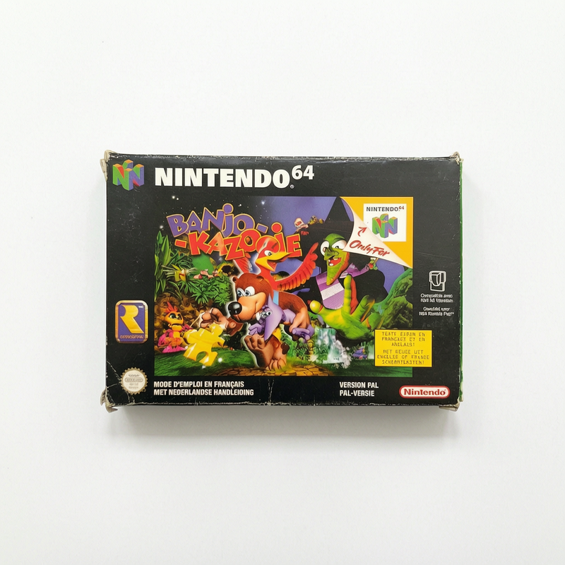 Banjo-kazooie Nintendo 64 (N64) en boite FRA