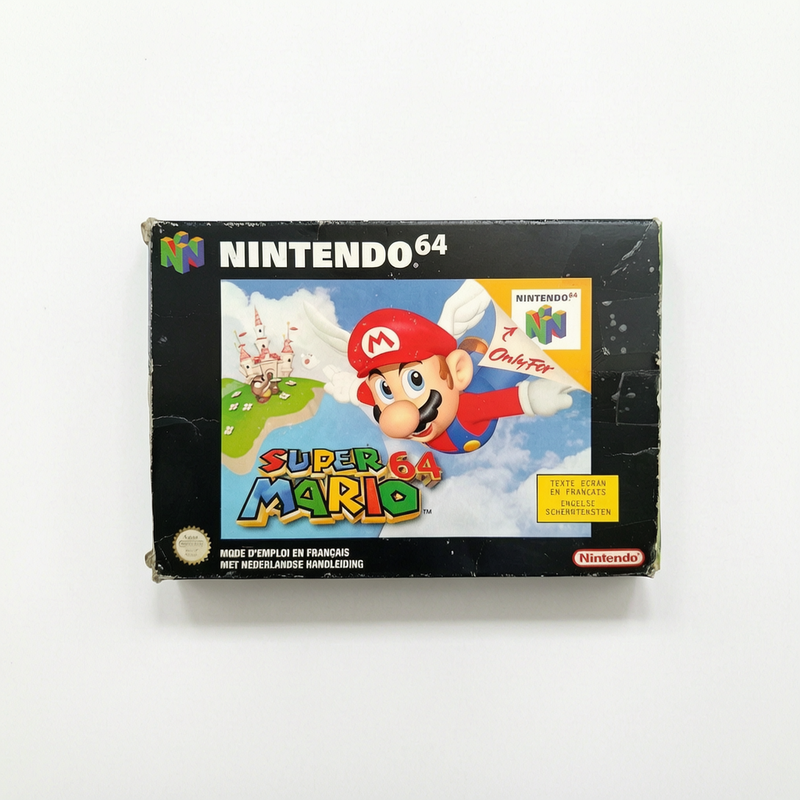 Super Mario 64 Nintendo 64 (N64) en boite FRA