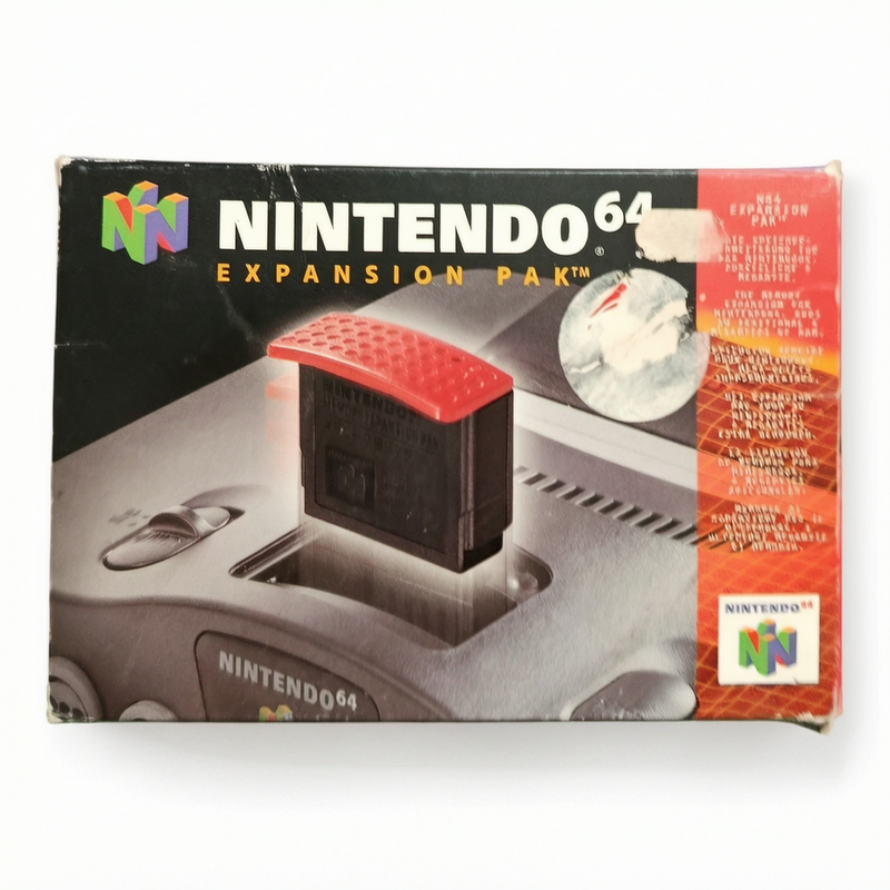Expansion Pak Nintendo 64 (N64) Boite seule avec notice (sans expansion pak)