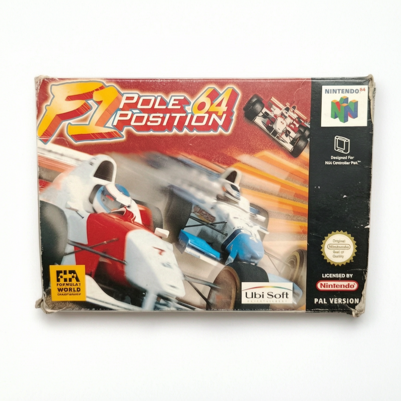F1 Pole Position 64 Nintendo 64 (N64) en boite FRA