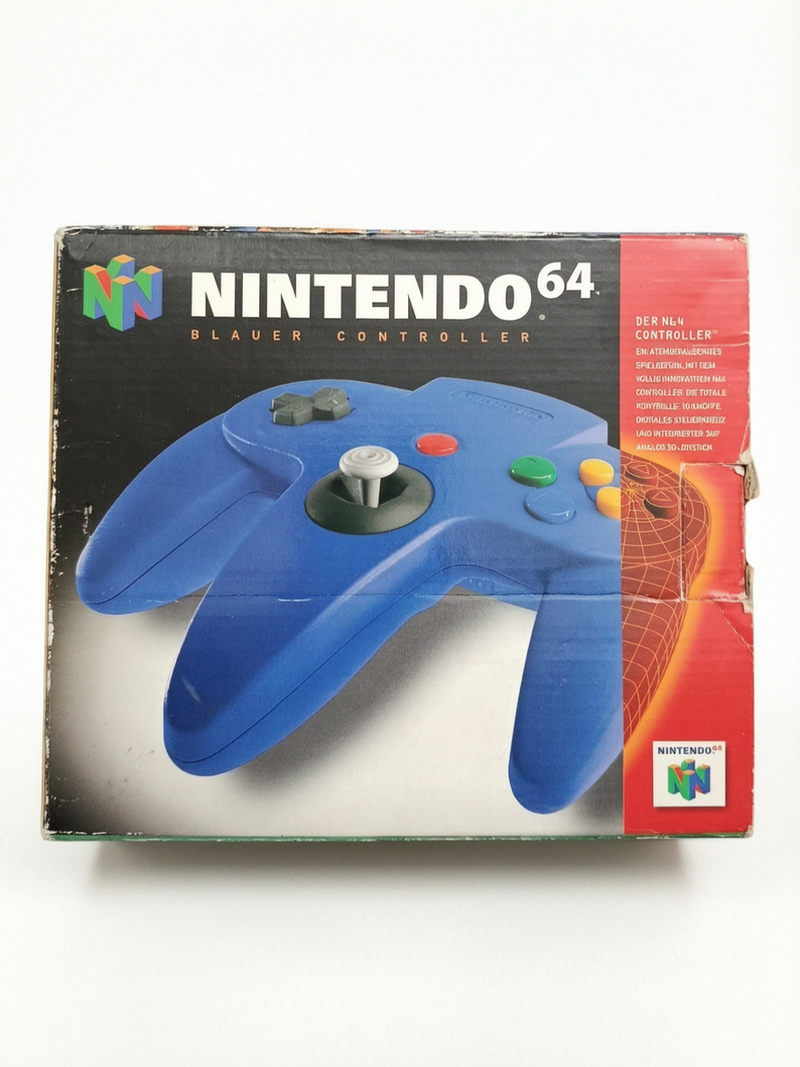 Boite Manette Bleu Nintendo 64 Version NOE