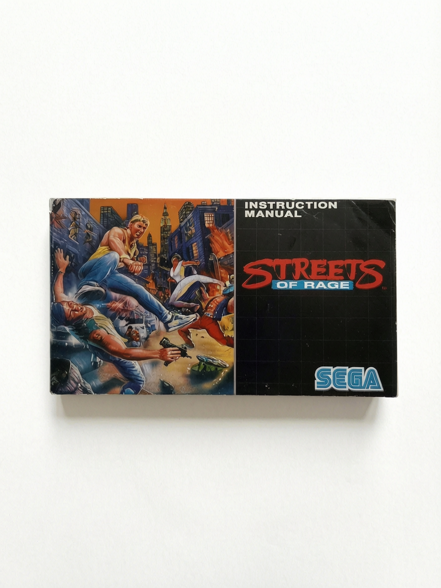 Notice Street Of Rage Mega Drive