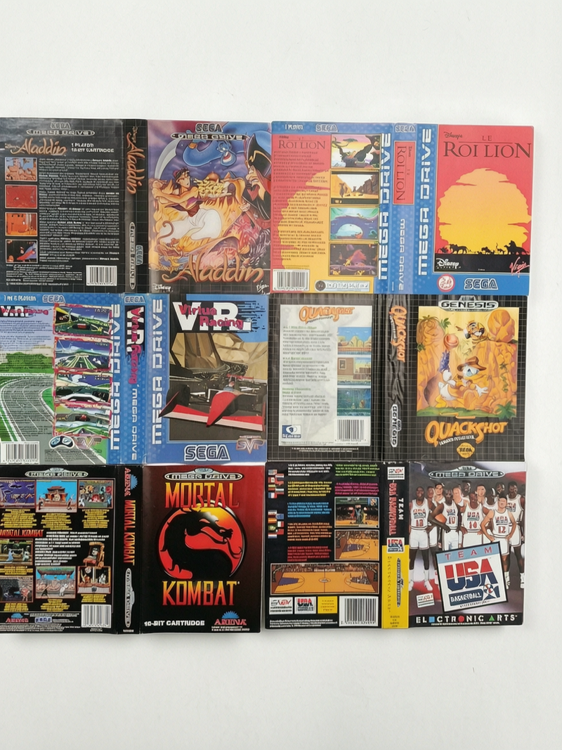 Jaquette Sega Mega Drive