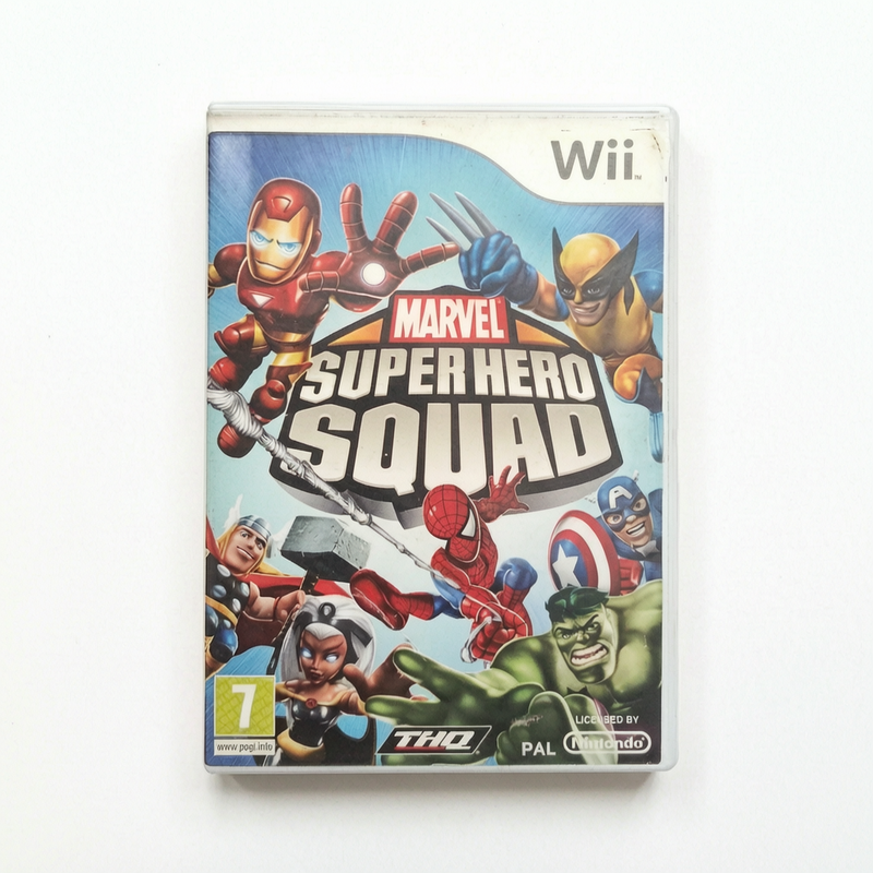 Marvel super hero squad nintendo Wii