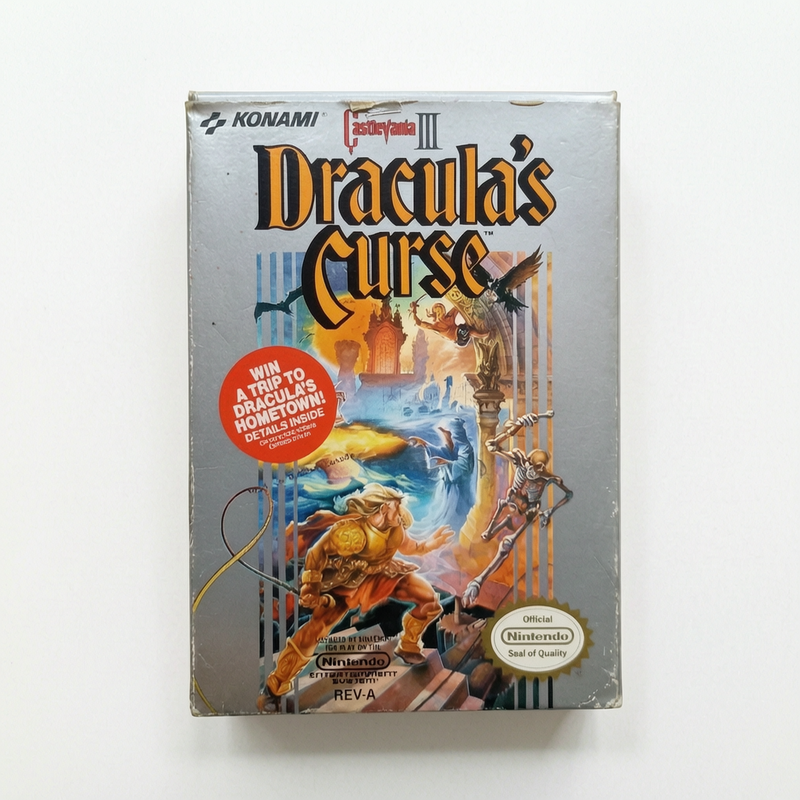 Castlevania 3 nintendo NES Version USA