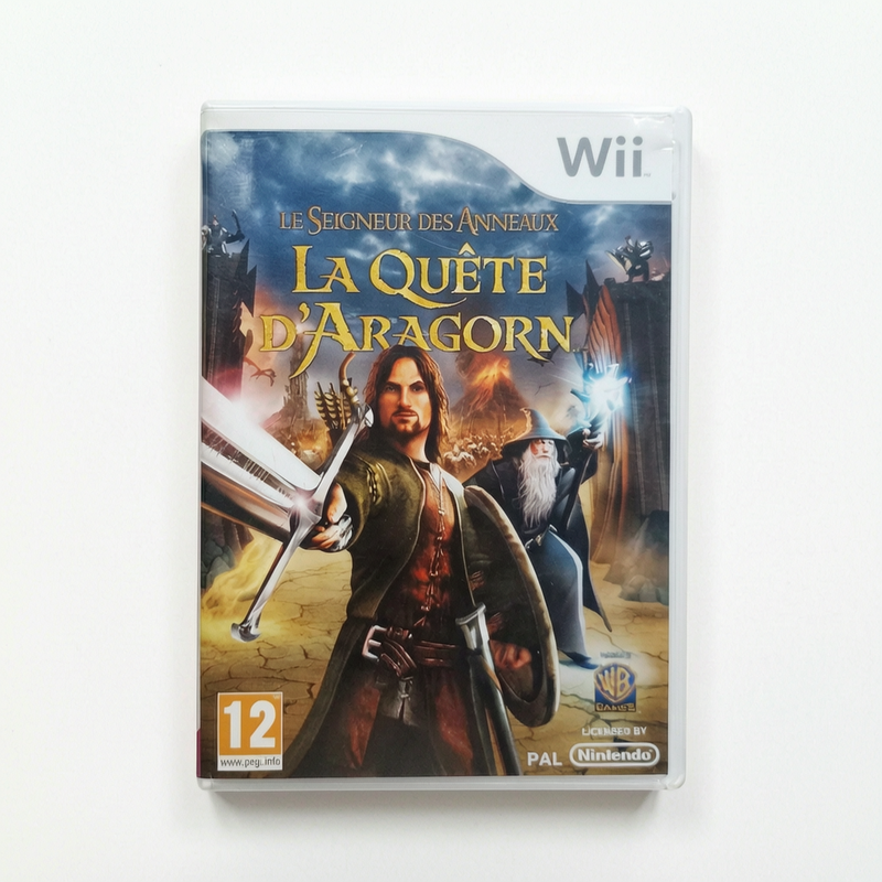 Le seigneur des anneaux la quête d'aragorn nintendo WII