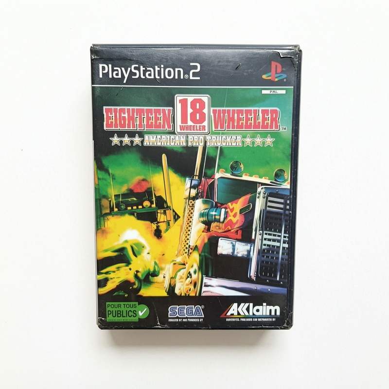 18 Wheeler American Pro trucker playstation 2 (PS2)
