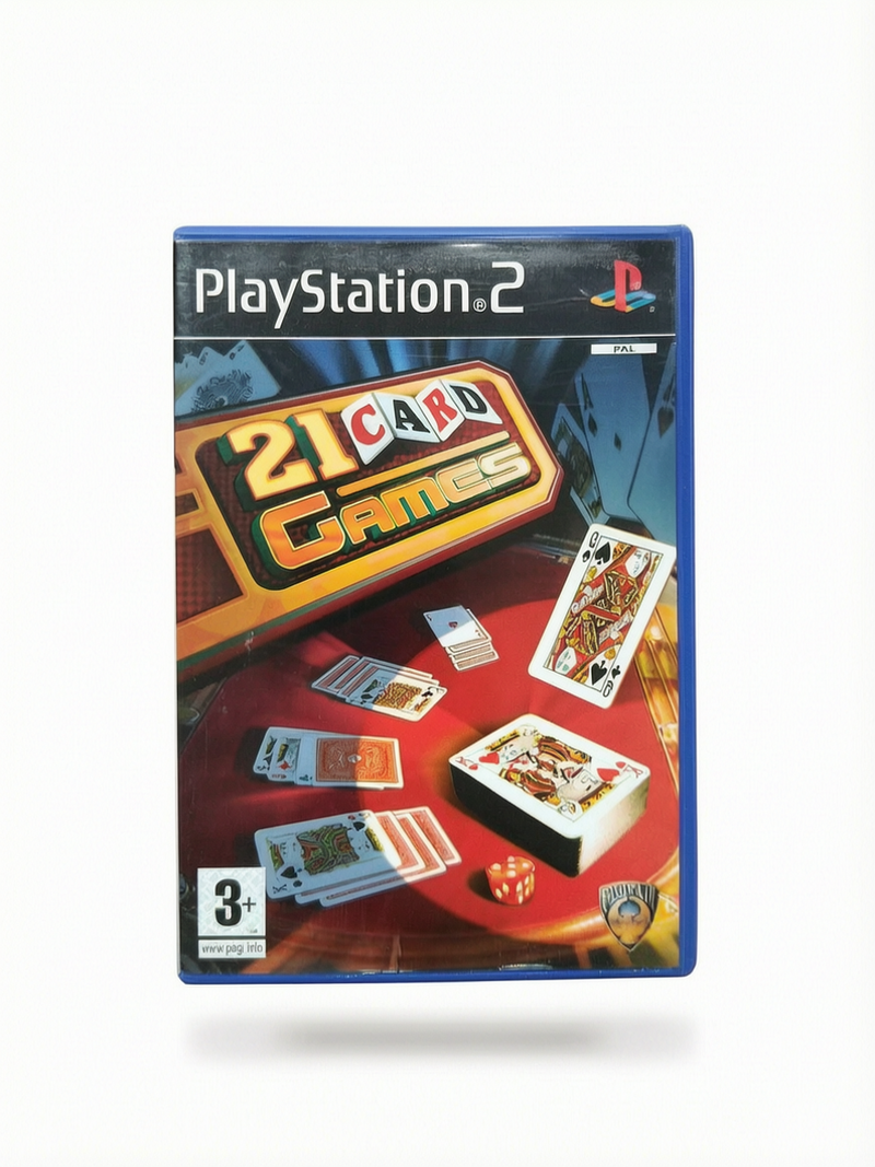 21 Jeux de Cartes playstation 2 (PS2)