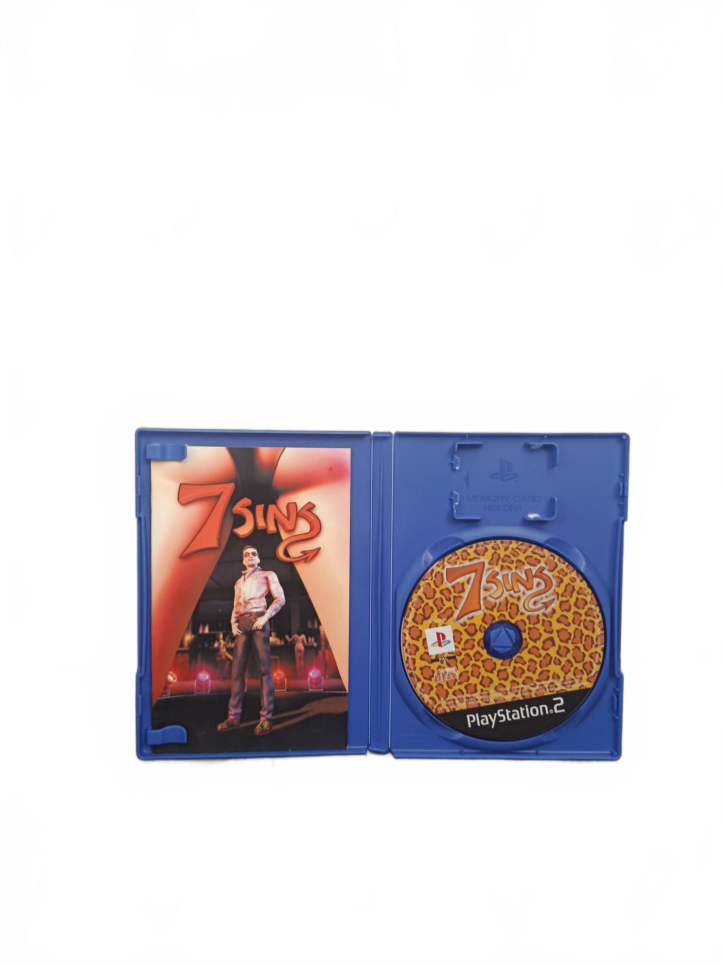 7 Sins Cartonné playstation 2 (PS2)