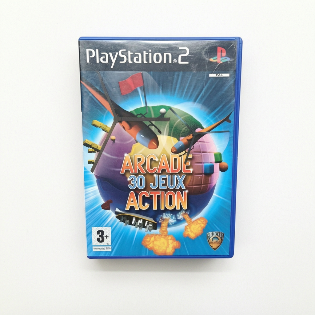 Arcade 30 jeux d'action playstation 2 (PS2)