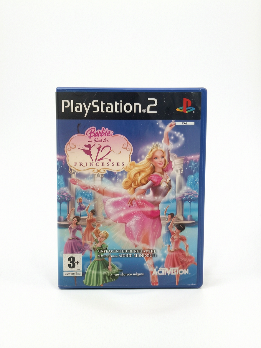 Barbie au Bal des 12 princesses playstation 2 (PS2)