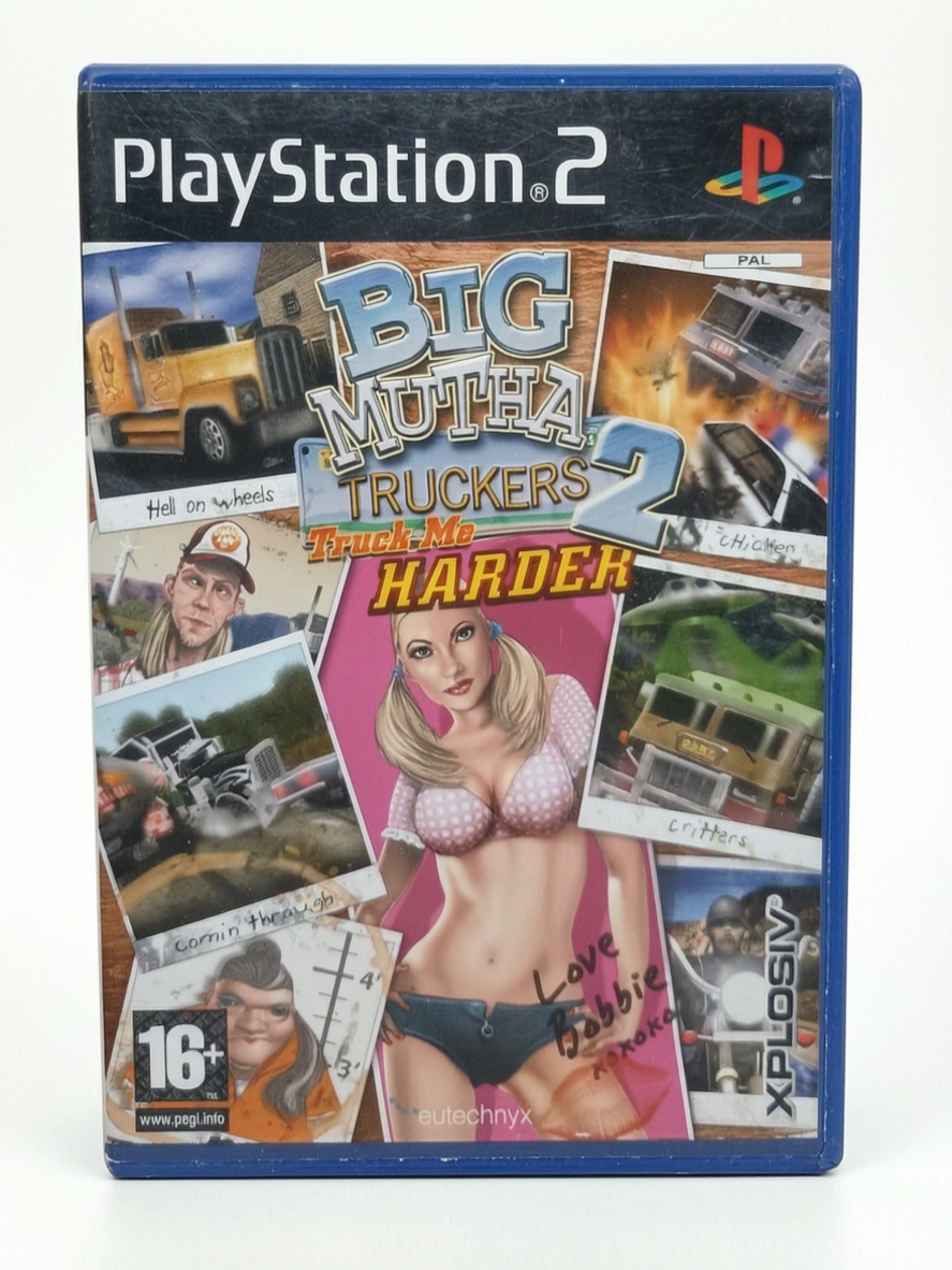 Big Mutha Trucker Truck Me Harder playstation 2 (PS2) Version UK