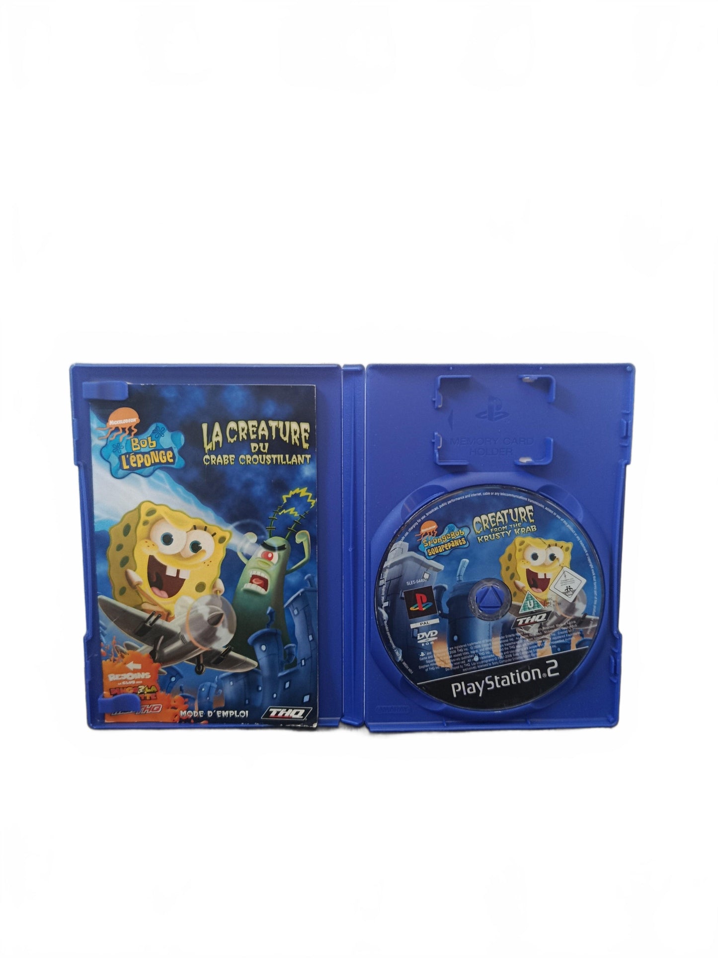 Bob L'éponge : La Créature du Crabe Croustillant playstation 2 (PS2)
