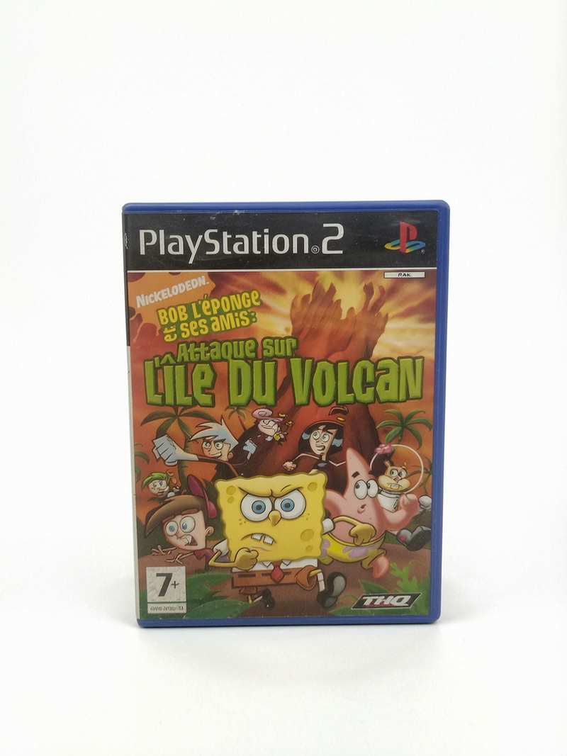 Bob L'éponge et ses Amis : Attaque sur l'île du Volcan playstation 2 (PS2)
