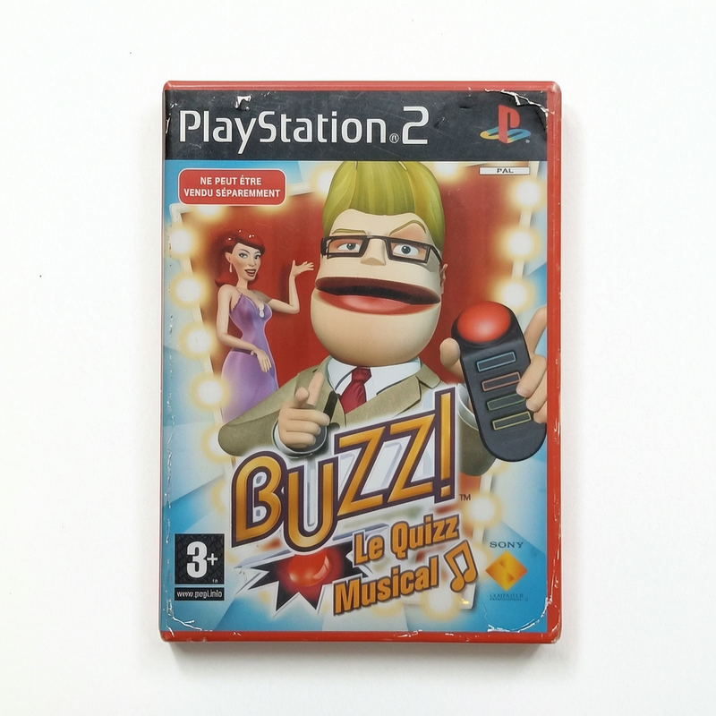 Buzz!: Le Quizz Musical playstation 2 (PS2)