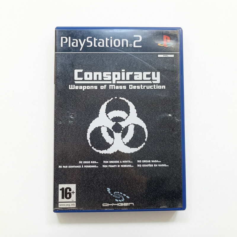 Conspiracy Armes de Destruction Massives playstation 2 (PS2)