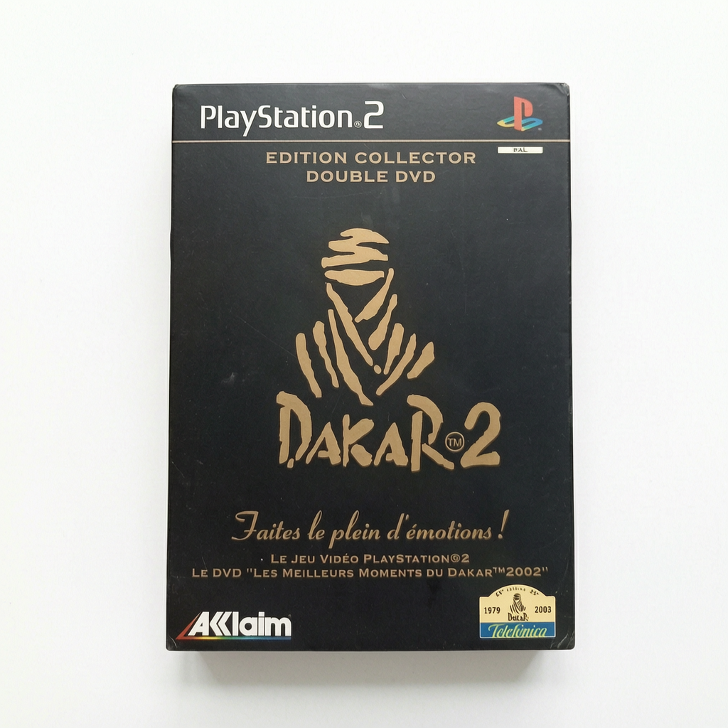 Dakar 2 Pack + DVD Collector Cartonnée playstation 2 (PS2)