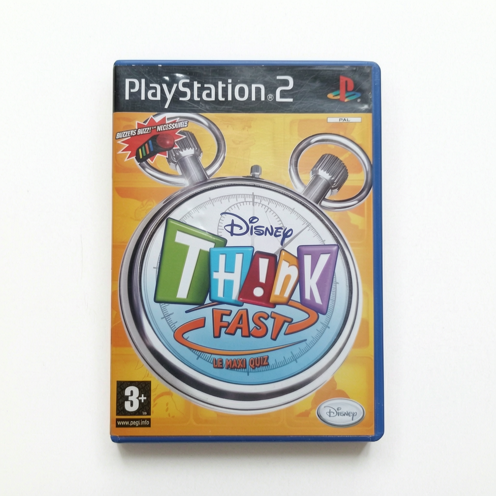 Disney Th!nk Fast playstation 2 (PS2)