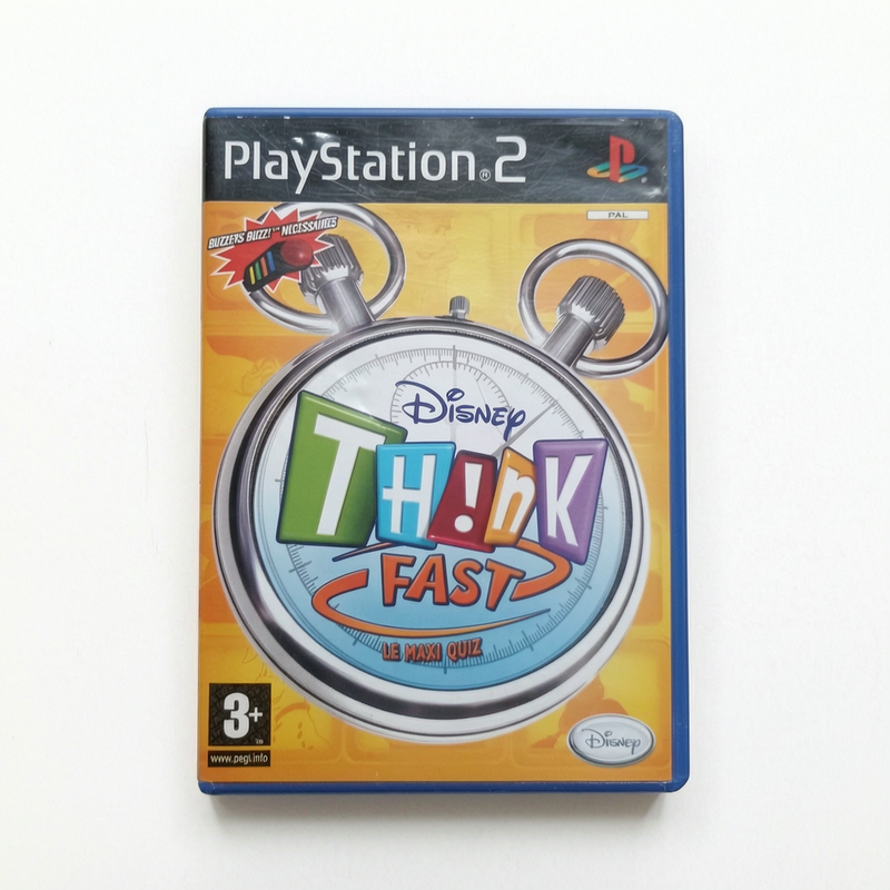 Disney Th!nk Fast playstation 2 (PS2)