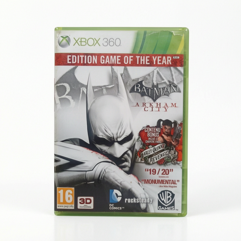 batman arkham city edition game of the year xbox 360