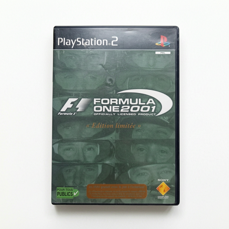 Formula One 2001 playstation 2 (PS2)