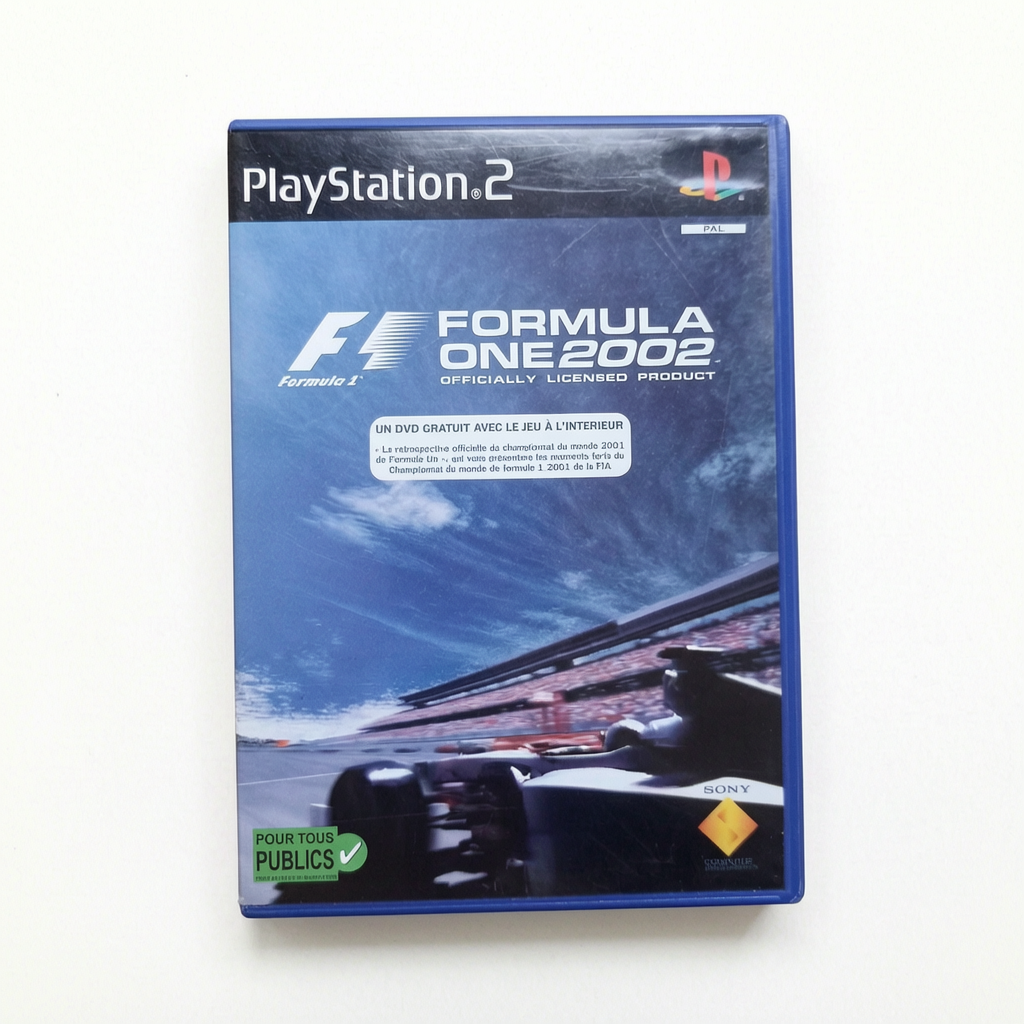 Formula One 2002 playstation 2 (PS2)