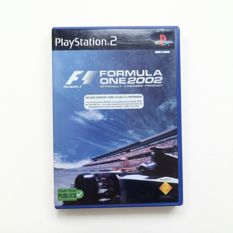 Formula One 2002 playstation 2 (PS2)