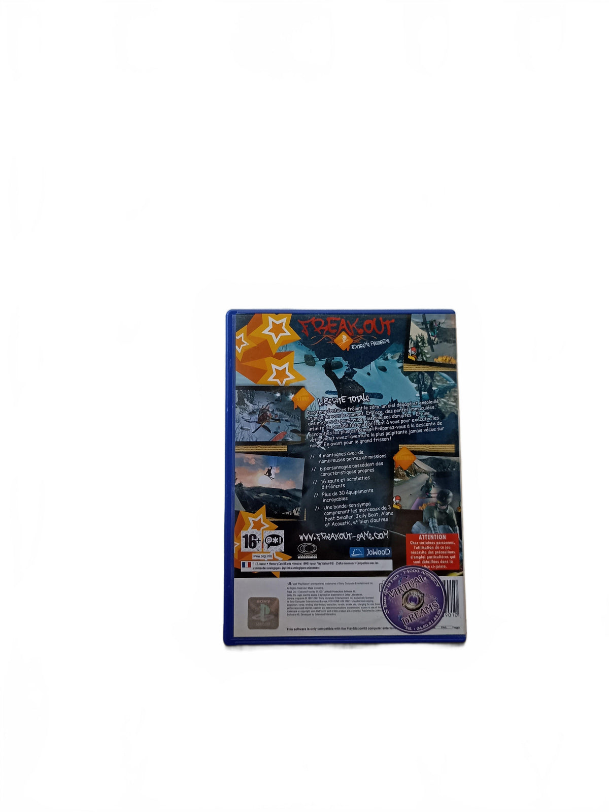 Freak Out : Extreme Freeride playstation 2 (PS2)