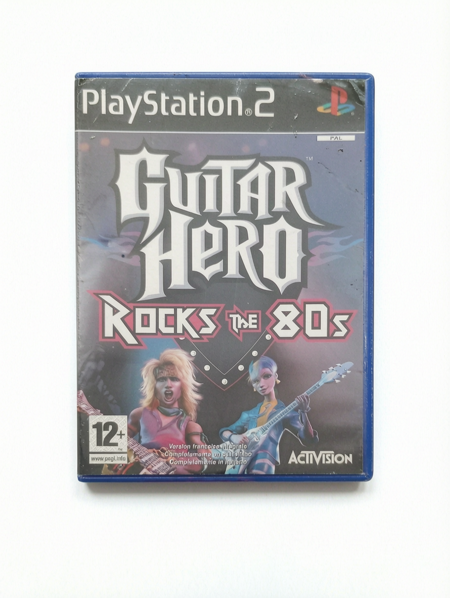 Guitar Hero Rocks The 80's playstation 2 (PS2)