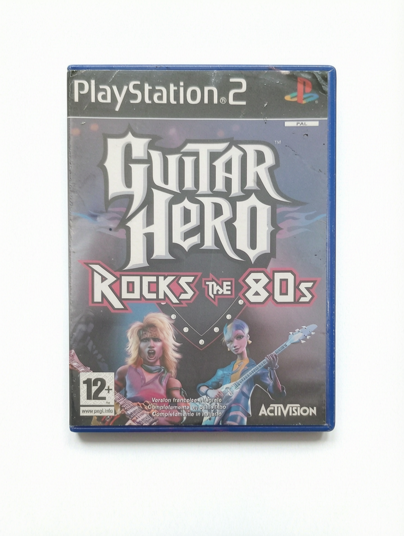 Guitar Hero Rocks The 80's playstation 2 (PS2)