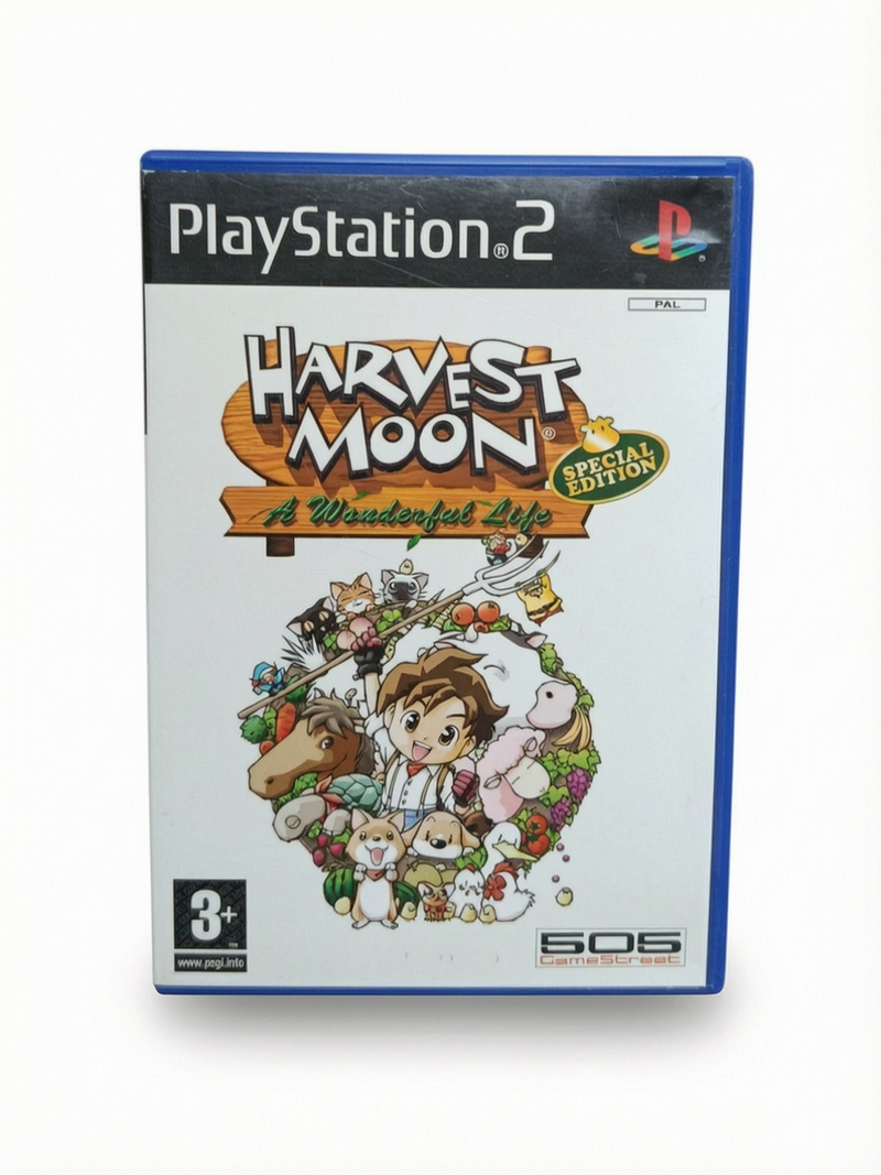 Harvest Moon A Wonderful Life playstation 2 (PS2)