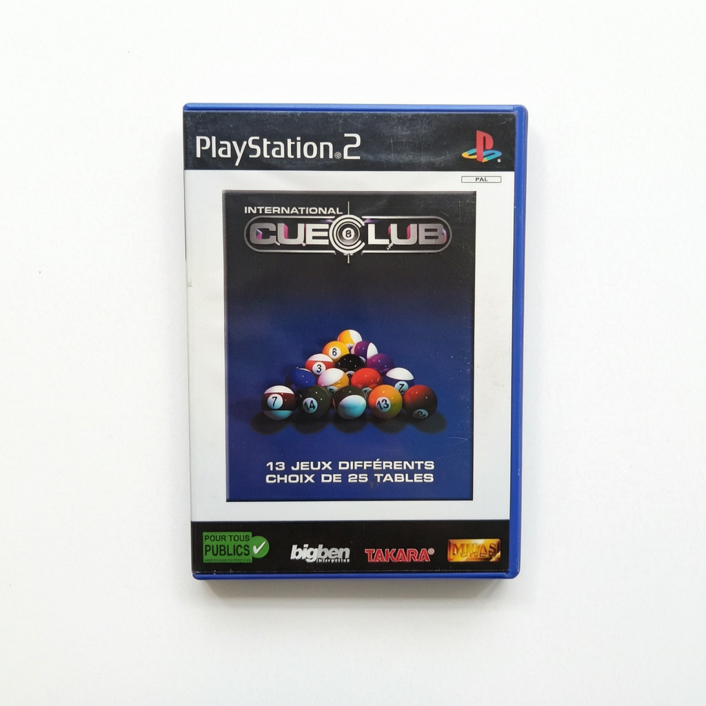 International Cue Club playstation 2 (PS2)