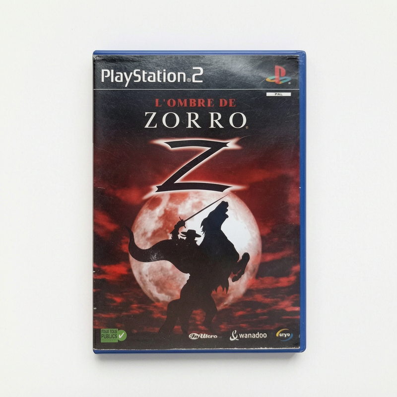 L'ombre de Zorro playstation 2 (PS2)