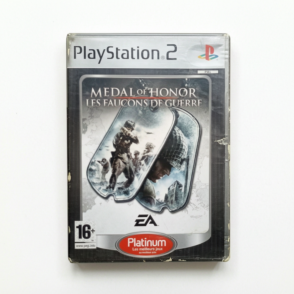 Medal of honor : les faucons de guerre - Plantinium playstation 2 (PS2)