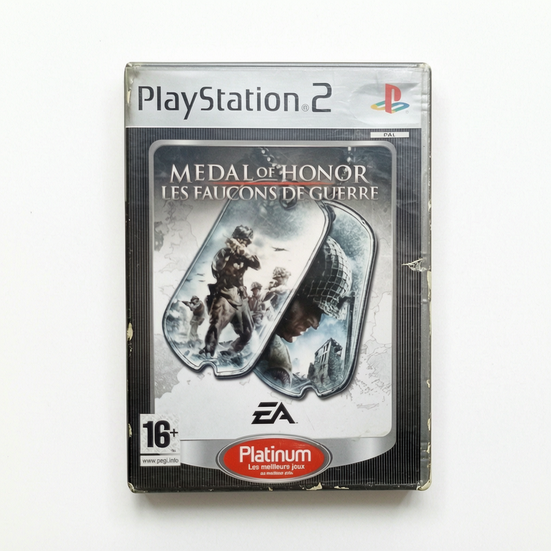 Medal of honor : les faucons de guerre - Plantinium playstation 2 (PS2)