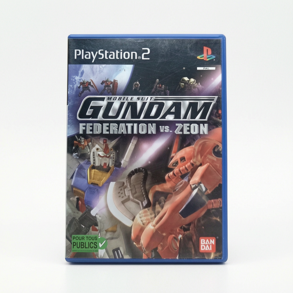 Mobile Suit Gundam : Federation vs. Zeon playstation 2 (PS2)