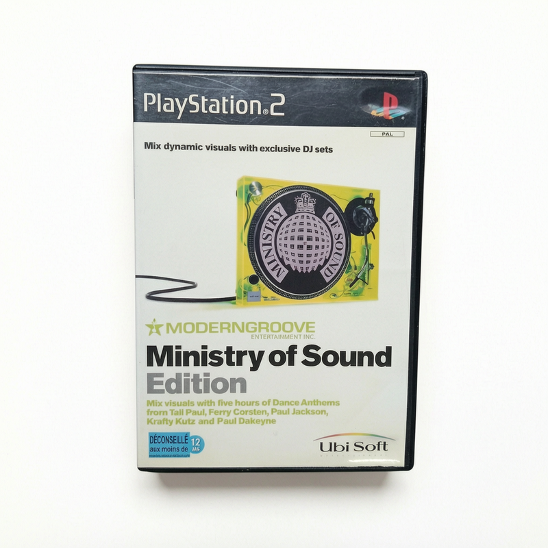 Moderngroove Ministry Of Sound Edition playstation 2 (PS2)