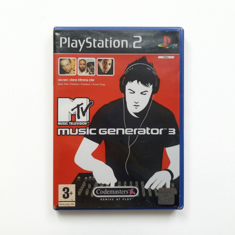 MTV Music Generator 3 playstation 2 (PS2)