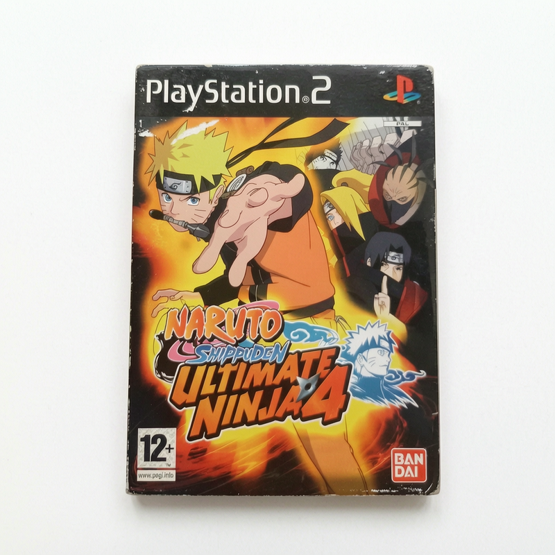 Naruto Shippuden : Ultimate Ninja 4 playstation 2 (PS2) Pack