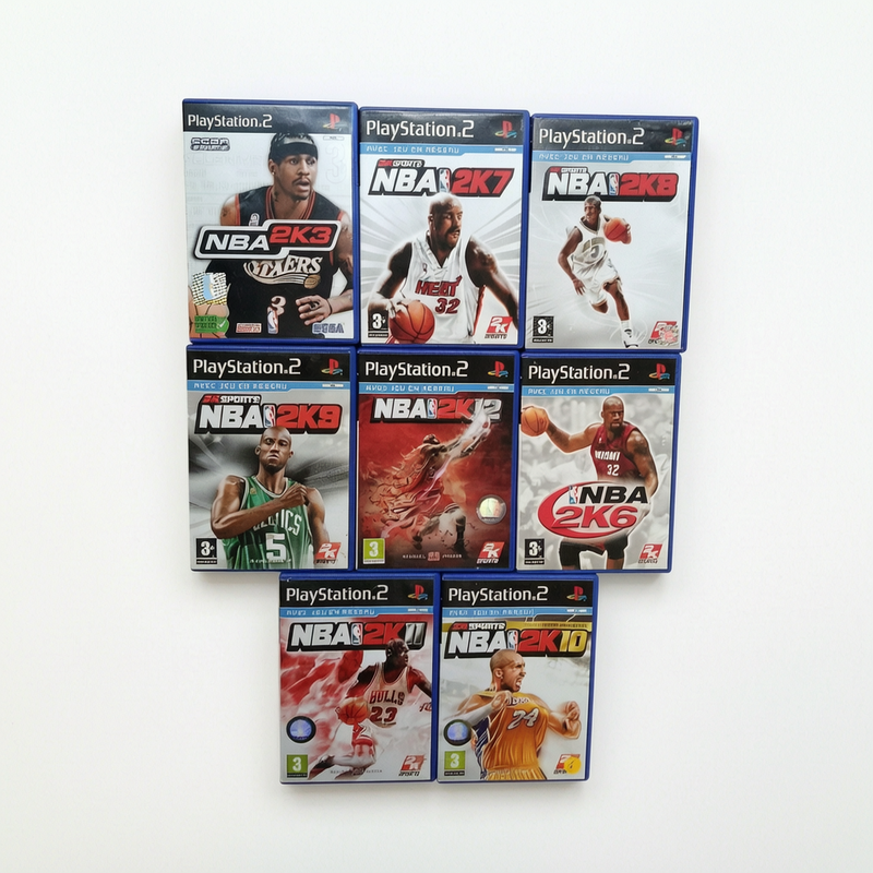 Lot Bundle NBA 2K playstation 2 (PS2)
