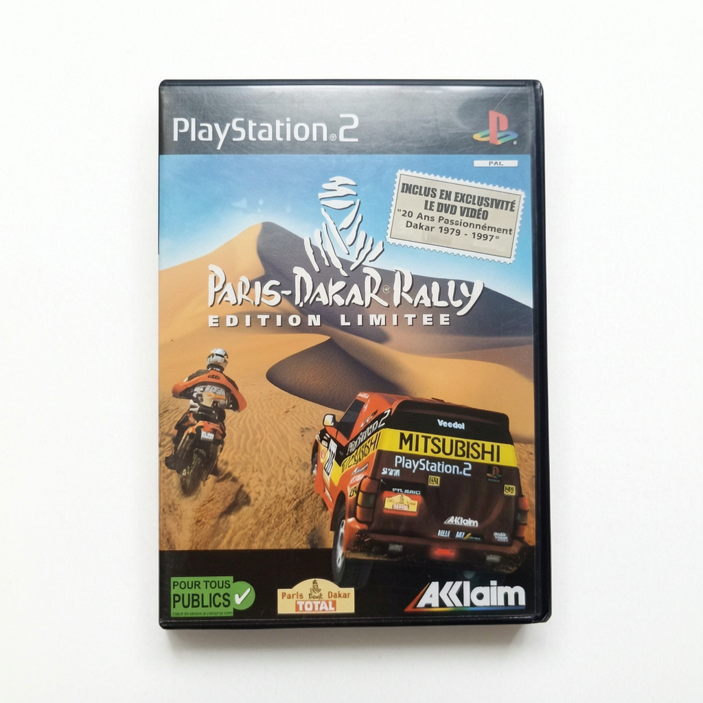 Paris-Dakar Rally playstation 2 (PS2)