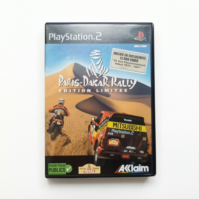 Paris-Dakar Rally playstation 2 (PS2)